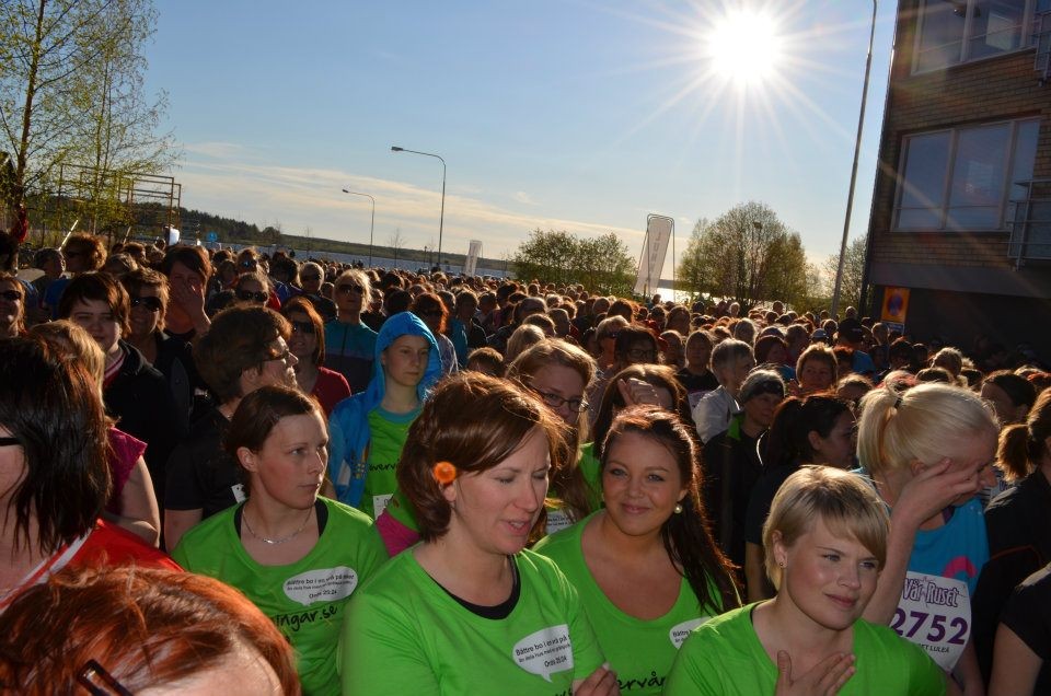 Hela laget samlat. Åsså massagen så klart.