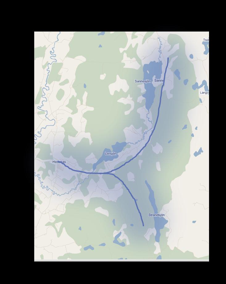 samgrävning på en sträcka av 12 km Schaktentreprenör