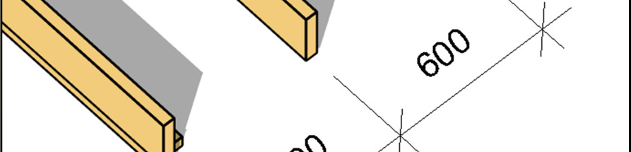 2. Enkla konstruktioner. Revit: Stretch, Copy och Align. Detta kapitel behandlar enkla golvkonstruktioner i träbyggnadsteknik.