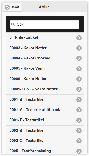 Senast Uppdaterad: 15-06-09 Exder Mobile Sida 32 av 37 Här listas era artiklar, på samma sätt beror det på hur många