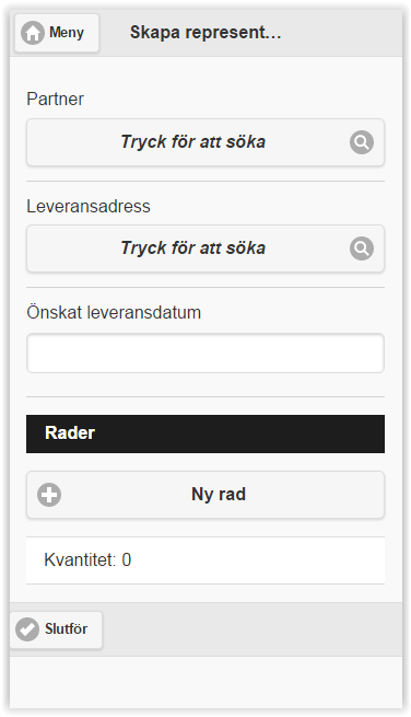 Senast Uppdaterad: 15-06-09 Exder Mobile Sida 7 av 37 Ni ser att ni här har en knapp längst upp i vänstra hörnet huvudmenyn.