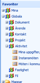 253 (413) Efter sökningen kan man navigera tillbaka till sökresultatet genom att klicka på brödsmulelänken [Sök..] utan att behöva söka igen.