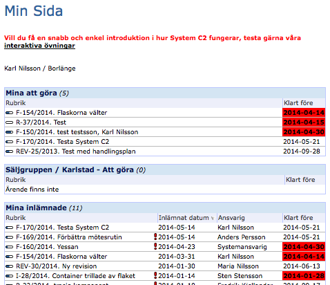 324 (413) insikter i ett ärende kan leda till att ärende måste backas exempelvis till en mer omfattande analys eller t.o.m. återväcka ett redan nerlagt ärende.