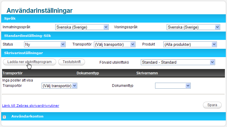 1 av 9 LogTrade Distribution 2.0 Printer På varje PC/klient där man vill kunna skriva ut från LogTrade Distribution 2.0, krävs att utskriftsprogrammet LogTrade Distribution 2.0 Printer är installerat.