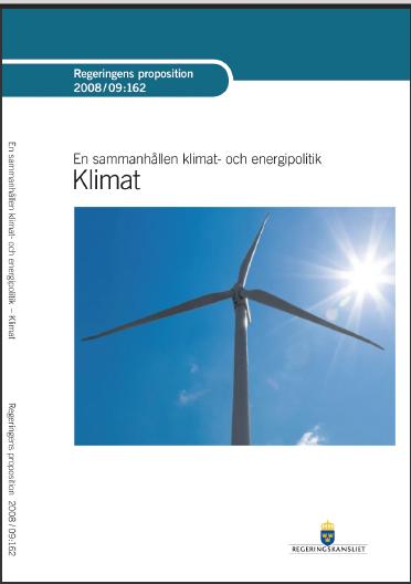 Klimatinformation till länsstyrelserna Från