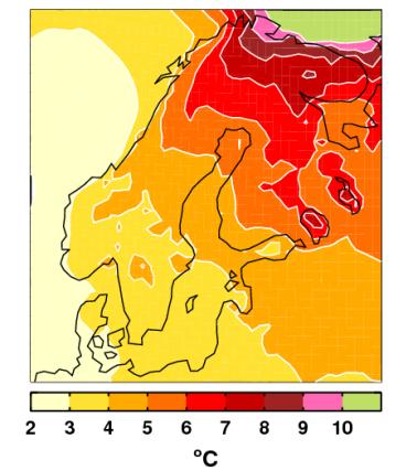 Vad händer med klimatet i mitt län? Hur högt stiger havet vid min kust?