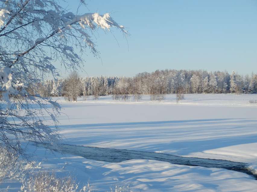 Med ett varmare klimat kommer vintrarna i Norrbottens län