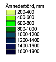 hämtad ur SNA Klimat, sjöar och