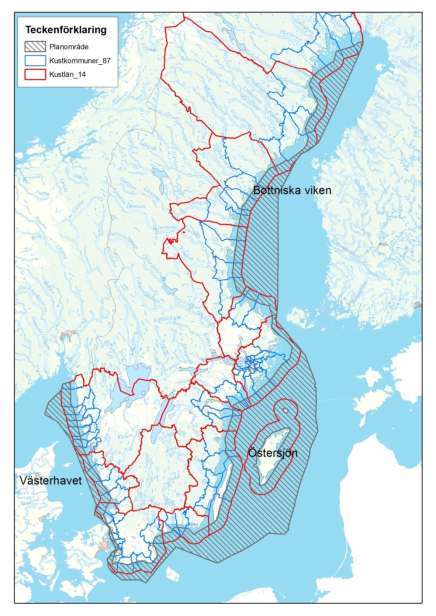 Gränsöverskridande samarbeten på olika skalor Nordiskt samarbete (EU) Hav möter Land (Sverige, Norge, Danmark) Klimat-Vattenförvaltning och Samhällsplanering tillsammans 3 havsplaner: Västerhavet