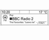 Radio 93 Radio Användning... 93 Stationssökning... 93 Listor för autosparade stationer... 94 Favoritlistor... 94 Menyer för våglängdsområde... 95 Radio Data System (RDS)...98 Digital Audio Broadcasting.