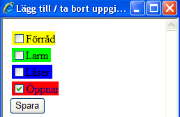 5.3 ANTECKNINGAR Du kan lägga till en anteckning (valfri text) till ditt pass.