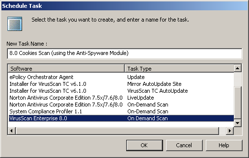 Konfigurera modulen via epolicy Orchestrator (forts.