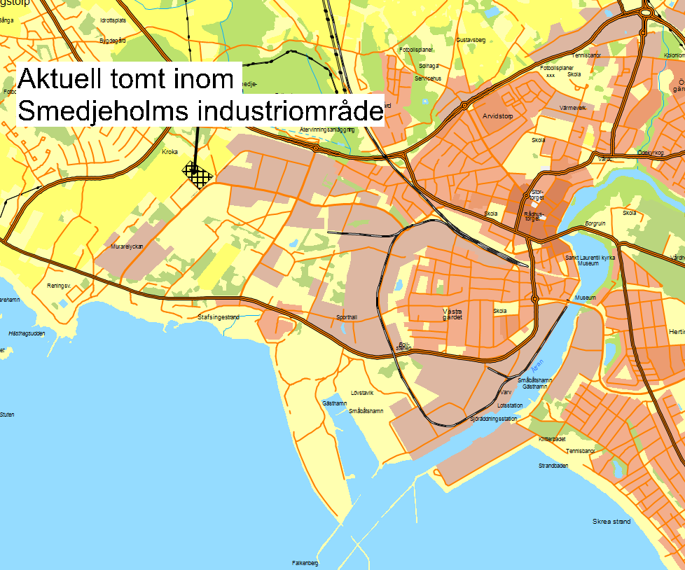 Försäljning av mark inom Smedjeholms industriområde till Nordiska Truss Fastighet AB (berör