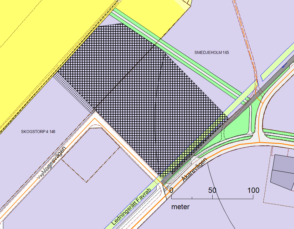 Försäljning av mark inom Smedjeholms industriområde till Nordiska Truss Fastighet AB (berör delar av Skogstorp 4:148 och Smedjeholm 1:65).