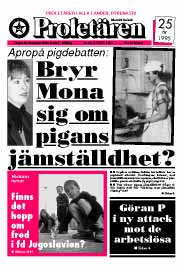 KPML(r) 25 år! 7 Under hösten går den första sändningen av mediciner till Libanon, som ett resultat av KFML(r):s insamling med samma namn. Mediciner för 500000 kr sänds iväg.