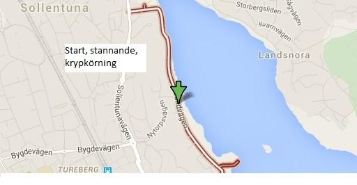 Körövning 2 Start och stannande 2a) start av motorn 2b) att starta från vägkanten 2c) att stanna 2d) att krypköra och styra Syfte Att starta motorn på fel sätt kan orsaka onödig skada eller olägenhet.
