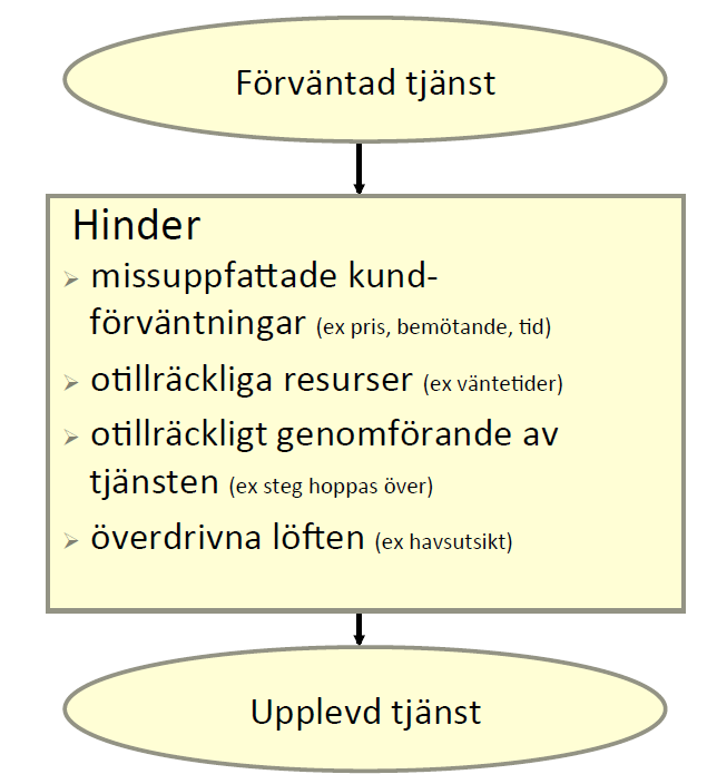Förväntade och upplevda
