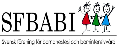 universitetsjukhus, Lund Antagen av SFAIs styrelse 2009 Revision utförd 2014 Planerad revidering 2019 Sökord Smärtbehandling barn Riktlinjer för smärtbehandling hos barn akut och postoperativ smärta.