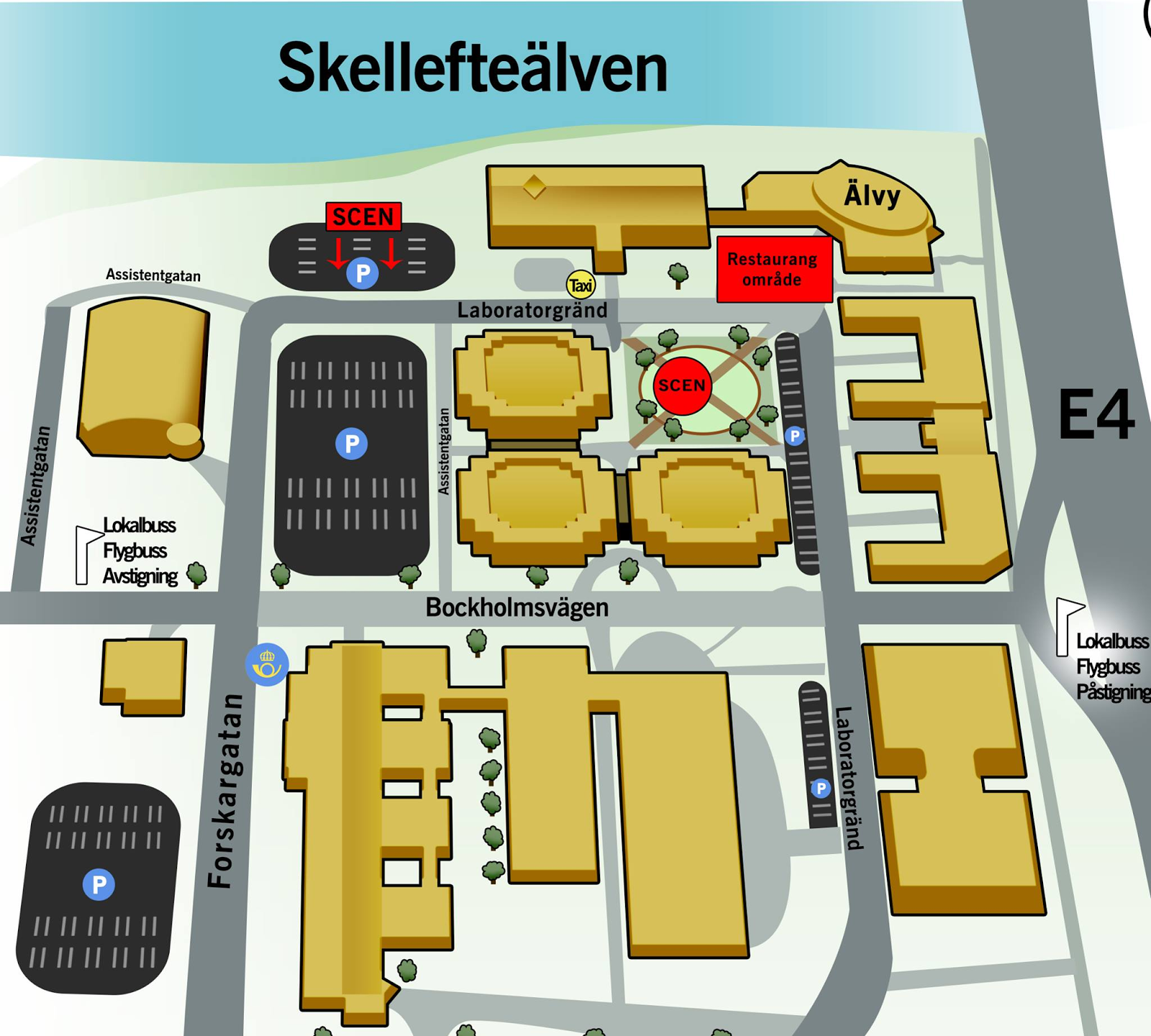 Var? LTU Campus Skellefteå kommer vara arenan för detta event. Främst kommer den nya grönparken samt grusplansparkeringen bredvid Forum användas.