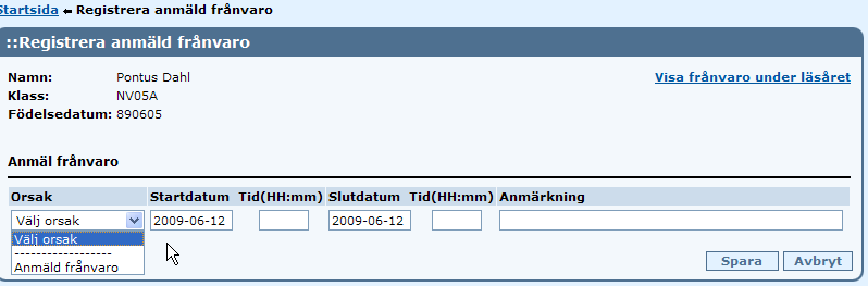 Skoluppgifter Varje skola kan välja vilka uppgifter som vårdnadshavare kan ta del av om sina barn. Därför kan det skilja sig mellan skolor i kommunen.