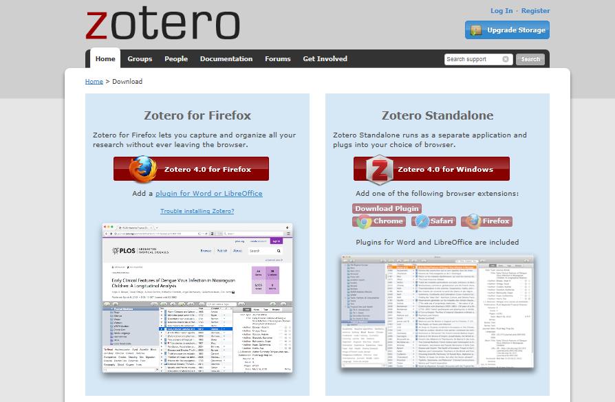 Zotero är ett gratis referenshanteringsprogram, vilket innebär att du kan använda det även efter att du har slutat på KAU. Börja använda Zotero Gå till zotero.