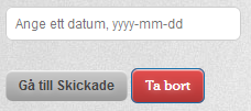 9 Radera SMS till ett visst datum/radera alla SMS För att radera SMS till ett visst datum öppnar du valfri mapp med