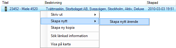 12 Ärende Ett ärende är ett arbete som ska utföras. Styr bl.a. var jobbet ska vara (objekt, adress) och vem som ska faktureras (fakturakund, fakturaadress).