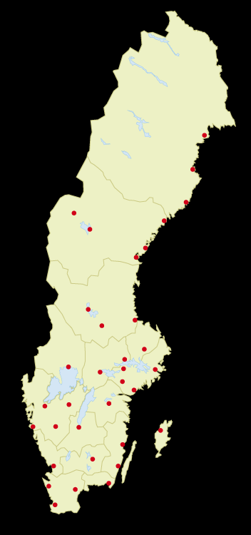 Almi Företagspartner AB Vi finns på 40 orter över hela landet med 500 medarbetare. Moderbolag ägs av staten.