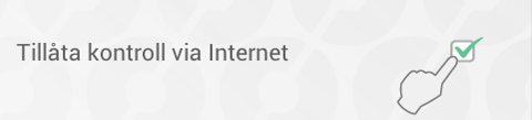 Fabriksinställningen är två dagar. Denna inställning gäller både cirkelmenyn i appen samt alla eventuella ECOSWITCH SW4 som är anslutna till samma ECOHUB.