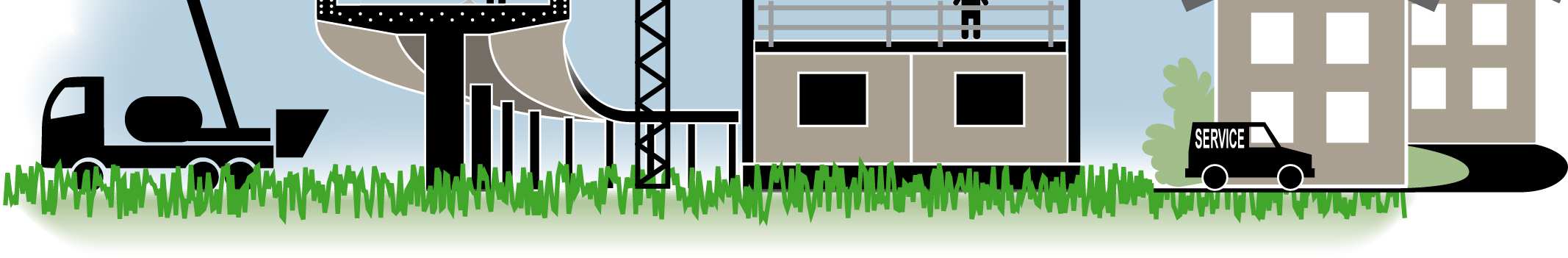 En byggnads miljöpåverkan Användning av: Råvaror/ byggmaterial Energi Mark Vatten Inomhusmiljö Luftkvalitet Termiskt klimat Ljus Ljud
