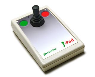 J-Pad J-Pad är ett unikt, mycket intuitivt joystickgränssnitt som ger användaren full switchtillgång till alla ipad- funktioner - inklusive appar, musik & media, ibooks, foto och video,