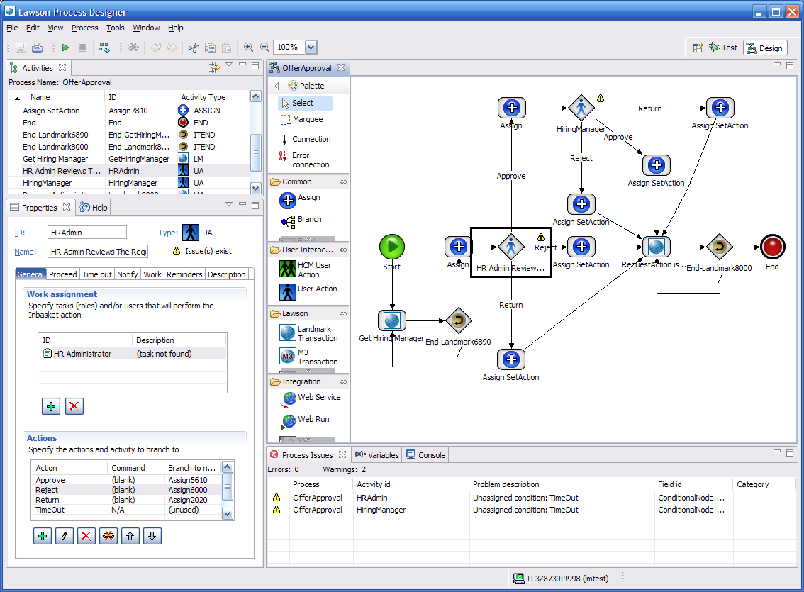 Lawson Process Automation (LPA) Replaces PFI Improved performance & scaling Convert existing PFI flows Trigger any event in using Eventhub Enterprise class Business Process