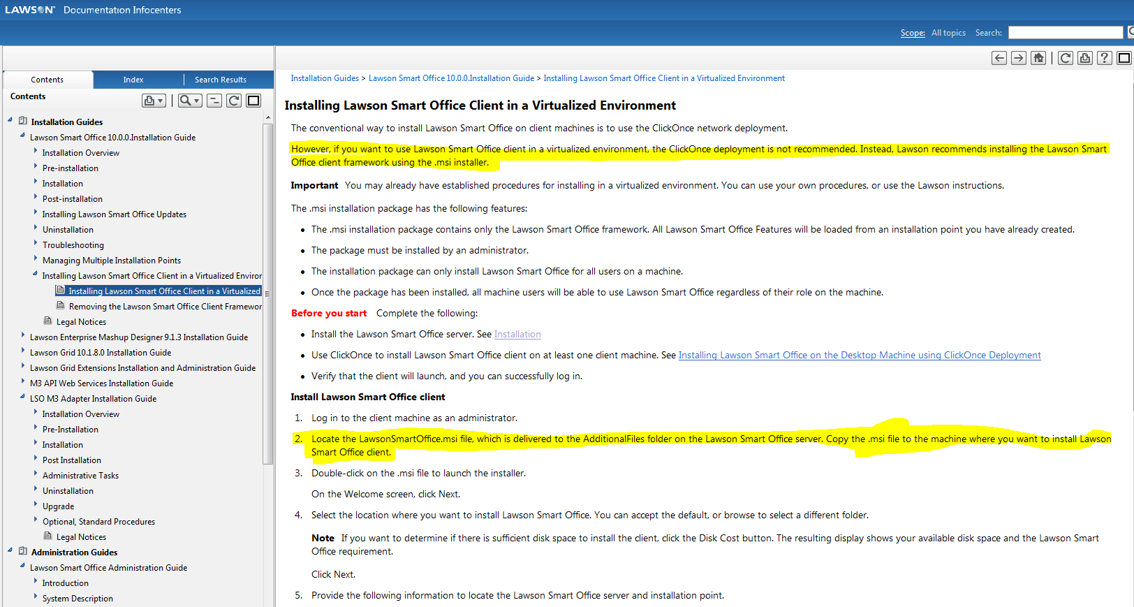 LSO for Virtualized