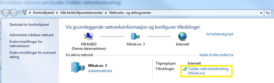 Om du inte ser din kamera i webbläsaren kan det vara så att du har valt fel kryptering