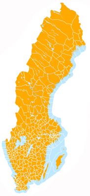 Kommunernas organisation avseende