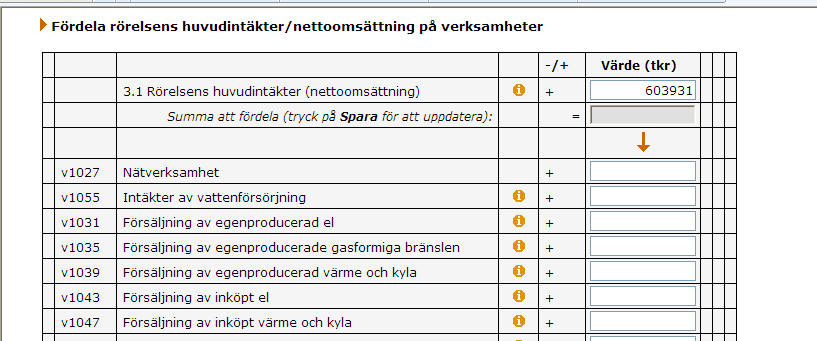 Så fyller Du i blanketten Undersökningen Företagens ekonomi består av tre olika delar Resultaträkning, Materiella anläggningstillgångar och Aktier.