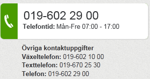 När en mottagning har flera telefonnummer blir det problem i dag.