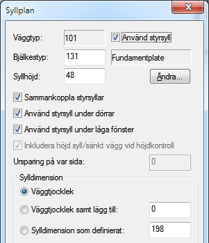 Export av mängdfil till Excel Standard mallprojekt (projektmeny) med förhandsdefinierade ark Generera element direkt, baserat på standard/senaste