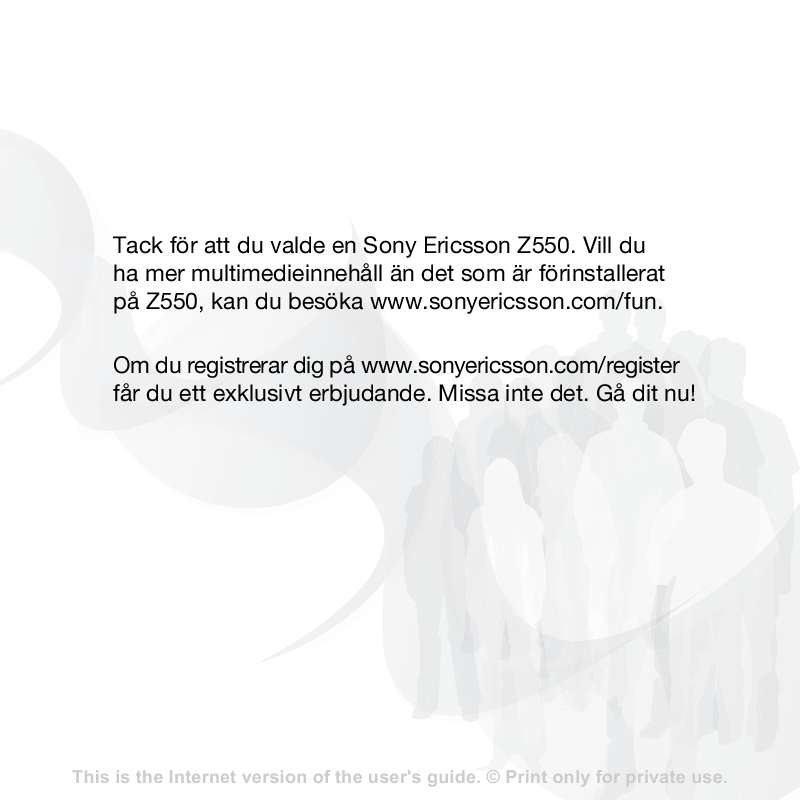 Du hittar svar på alla dina frågor i instruktionsbok (information, specifikationer,