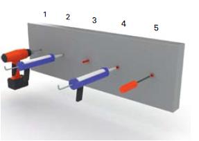 6. Sensorer Standardhöjd är 1100mm ö.g. om inget annat önskas I aktuell anläggning Installera inte sensorerna mittemot en spegel eller en starkt reflekterande yta.