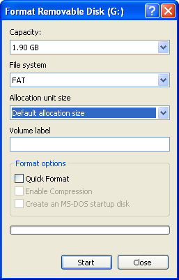 1.1.2 Formatering via PC OBS! När det gäller formatering via PC kan det uppstå problem såsom att NS eller PLC inte kan läsa CFkortet. OMRON är inte ansvarig om detta inte fungerar.