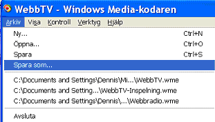 Bra att veta: För att spara datorkraft kan du stänga ner Video Panel som visar vad din kamera filmar (klicka på det lilla (röda) krysset i Video Panel).