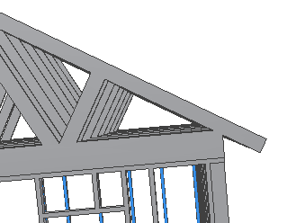 Takfotsvinkel och utstick Takfotsvinkel >22 Ett tak måste ha en s.k. takfotsvinkel på minst 22 grader. (gäller om man skall täcka taket med tegelpannor.