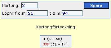 Ange -x som födelsenummer och kryssa i Kontrollera inte för att tillfälligt stänga av personnummerkontrollen. Skriv in namn, välj Fortsätt och sedan Spara.