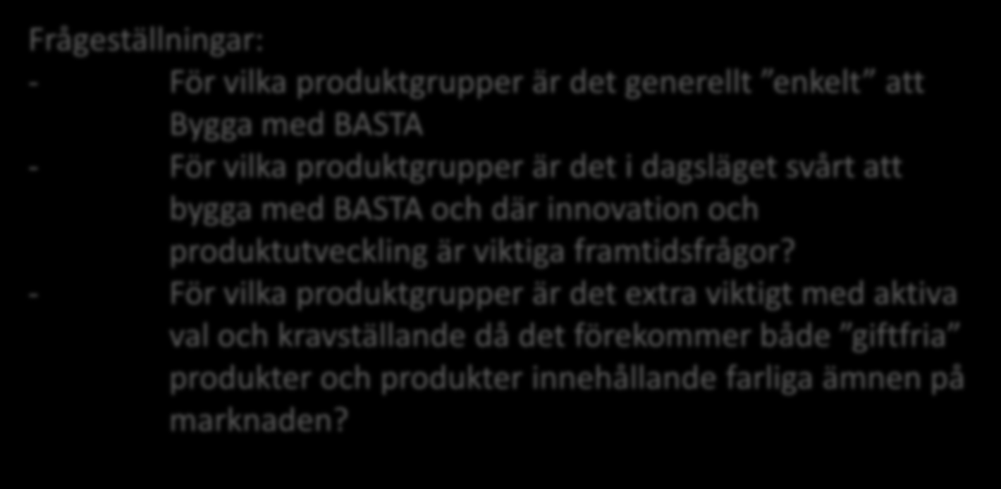 produktutveckling är viktiga framtidsfrågor?