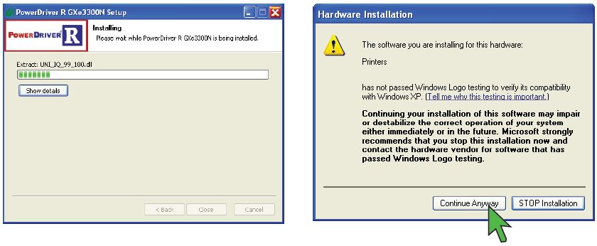 4) Klicka på Next i dialogrutan Choose components, nu öppnas dialogrutan Choose Install Location.