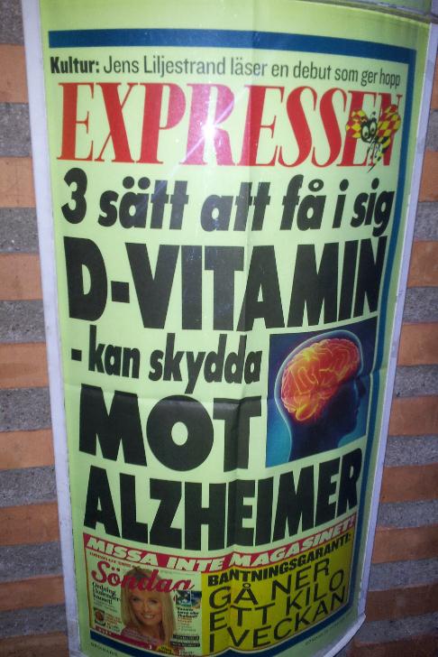 D-vitaminbehandling Tro och vetande Mats Palmér Kliniken för endokrinologi, metabolism, diabetes,