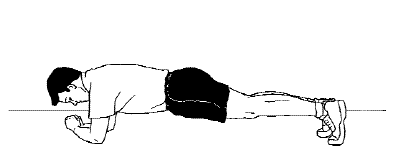 Övning 3 Knäböj med kvastskaft Håll i kvastskaftet med brett grepp (betydligt bredare än axelbredd) på helt raka armar. Svanka ryggen och blicken uppåt. Spänn bålen (rygg/mage).