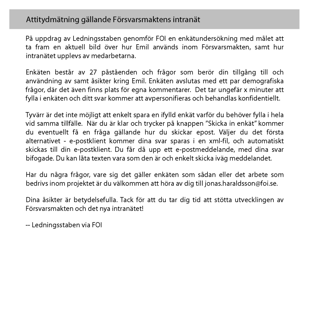 Bilaga 1: