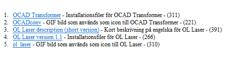 Övning 1 Installera OL Laser OL Laser är en Windows applikation som bör kunna köras på de flesta PC datorer. Interna minneskapaciteten är den kritiska punkten. Man bör helst ha 2GB internminne.